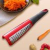 1pc Handheld Multi-purpose Cheese Grater; Chocolate Cheese Scraper; Stainless Steel Vegetable Double-sided Grater; Kitchen Tool