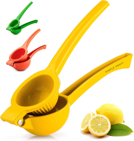 Simple Craft Lemon Squeezer - Single Bowl (Color: YLLW)