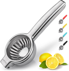 Heavy Duty Stainless Steel Lemon Squeezer (Color: SS)