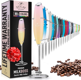 Milk Boss Milk Frother With Stand (Color: MMS)