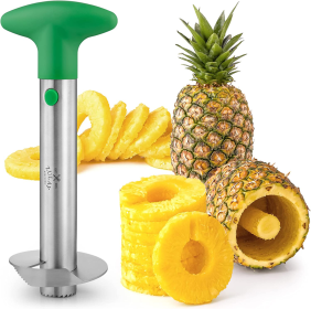 Pineapple Corer (Color: GRN)