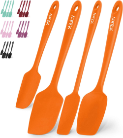 Silicone Spatula Set (Color: ORNG)