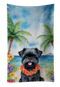 Affenpinscher Luau Kitchen Towel (Color: 198453415653)