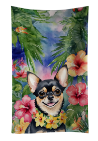 Chihuahua Luau Kitchen Towel (Color: 198453416254)