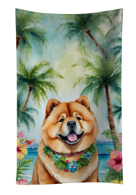 Chow Chow Luau Kitchen Towel (Color: 198453416278)