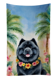 Chow Chow Luau Kitchen Towel (Color: 198453416285)