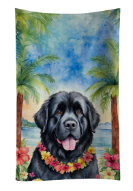 Newfoundland Luau Kitchen Towel (Color: 198453416995)