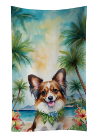 Papillon Luau Kitchen Towel (Color: 198453417060)