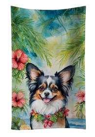 Papillon Luau Kitchen Towel (Color: 198453417077)