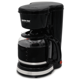 Better Chef 12 Cup Pause 'n Serve Coffee Maker (Color: Black)