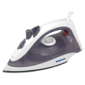 Impress Compact Non-Stick Steam & Dry Iron (Color: Grey)