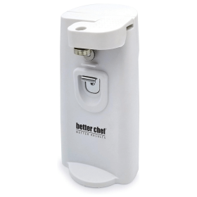 Better Chef Deluxe Tall 3-in-1 Electric Can Opener (Color: White)