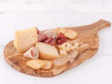 Olive wood Charcuterie Board (Color: Olive Wood, size: medium)