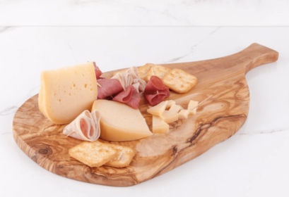 Olive wood Charcuterie Board (Color: Olive Wood, size: large)