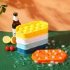 1pc Ice Cube Makers; 13 Grids; Food Grade Ice Tray Mold Ice Maker; Outdoor Kitchen Appliances; DIY Household Refrigerator Ice Box