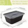 Meal Prep Containers Stackable Microwavable and BPA Free